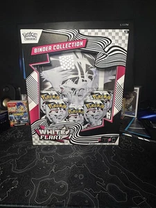 🔥 Pokemon TCG Scarlet and Violet White Flare Binder Sammlung 🔥 - Bild 1 von 2