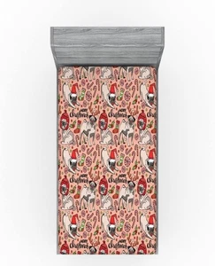 NEU AMBESONNE URLAUB WEIHNACHTEN MOPS HUND MOTIV DOPPELBLATT MEHRFARBIG - Bild 1 von 6