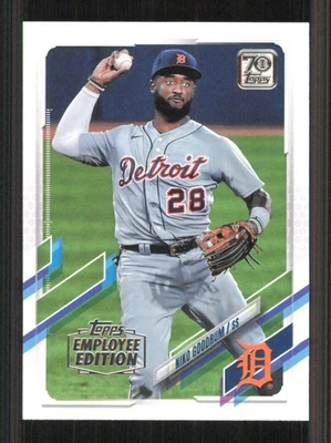 2021 Topps NIKO GOODRUM Employee Edition Rare card #97 DETROIT TIGERS - Image 1 of 2