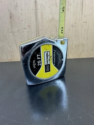 Used Vintage Sears Craftsman 39209 PR 25ft Tape Measure Made In USA - Image 1 of 4