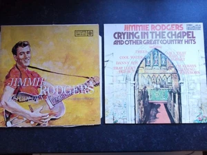 2 Jimmie Rodgers LPs g-VG His Golden Year + Crying In The Chapel and other Great - Picture 1 of 2