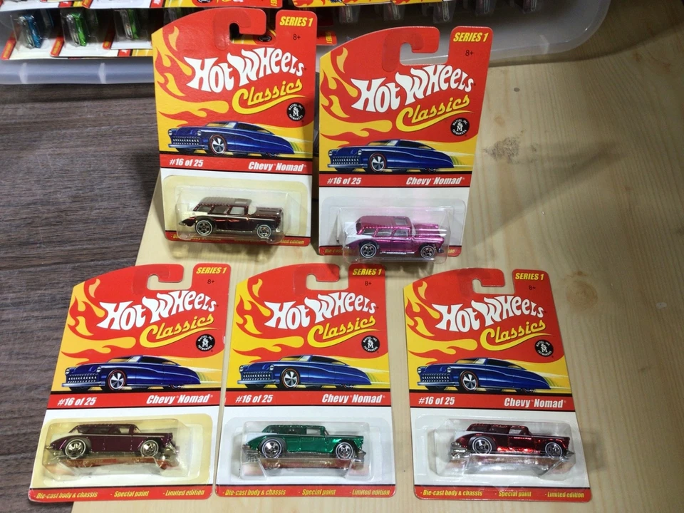 HOT WHEELS CLASSICS SERIES 1 #16 CHEVY NOMAD YOU PICK THE COLOR - Image 1 of 1