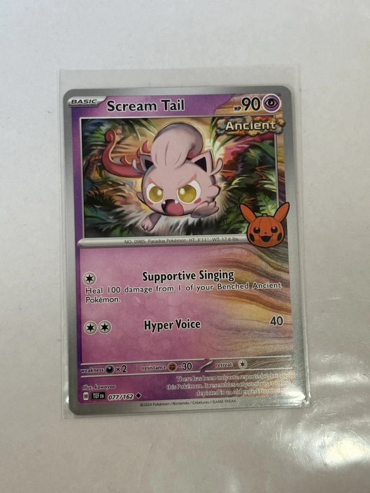 Scream Tail 077/162 Sv05: Temporal Forces Reverse Holo - Image 1 of 1