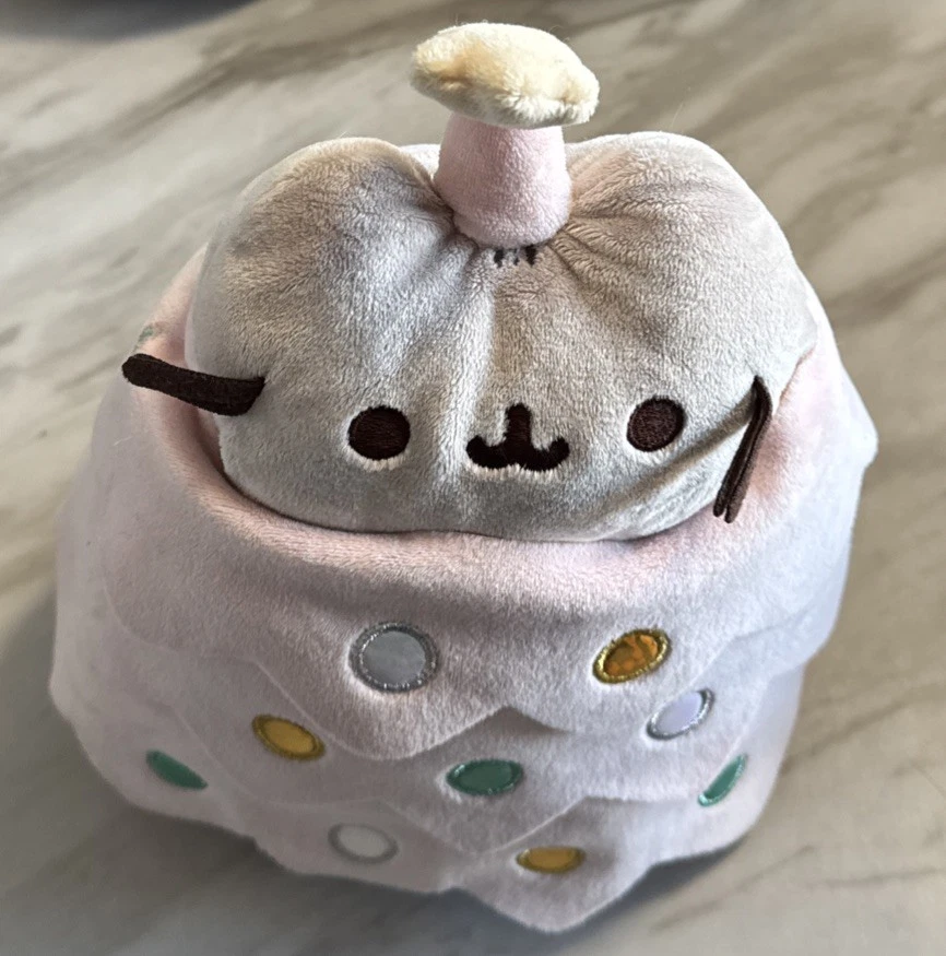 PUSHEEN Shop Exclusive Pink Christmas Tree Costume Pusheen Plush - Image 1 of 4