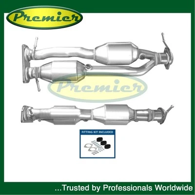 Premier Catalytic Converter Kit Fits Alfa Romeo 156 1997-2001 2.5 60670266 - Image 1 of 4