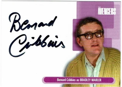 The Avengers Definitive Series 1 Auto Autograph A10 Bernard Cribbins as Bradley - Image 1 of 2