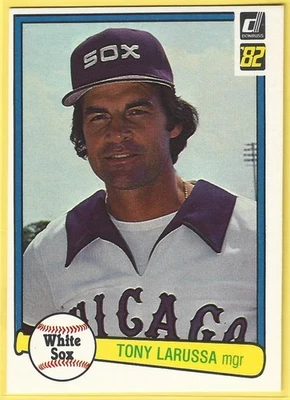 1982 Donruss #319 Tony LaRussa SET BREAK Free Shipping - Image 1 of 2