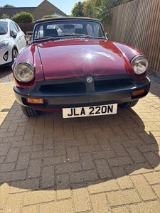1975 MGB Roadster In Rover Night fire Red - Picture 1 of 24