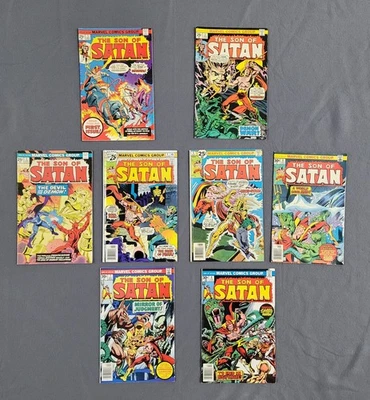 The Son Of Satan 1-8 Comic MARVEL 1975-77 Limited Series - Image 1 of 4
