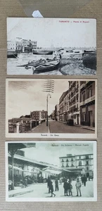 TARANTO CITTA'-LOTTO 3 CARTOLINE-D4-195 - Picture 1 of 1