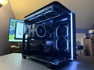 RGB 1440p Gaming PC – 7700 XT | Ryzen 7 5700X | 32GB DDR4 | 2TB NVMe - Picture 1 of 6