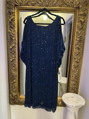 Aidan Mattox Sequin Cocktail Dress Size 22 Plus Size - Image 1 of 4