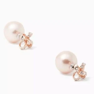 Kate Spade It’s A Tie Ohrringe Rosegold Wendeperlen - Bild 1 von 7