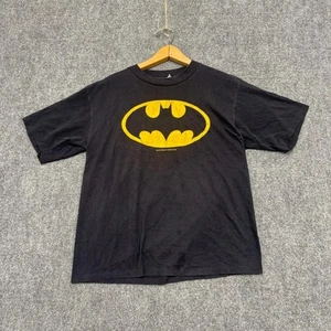 Vintage 1989 Batman Film Promo T-Shirt XL Einzelnaht Frühling Ford DC Comics schwarz - Bild 1 von 8
