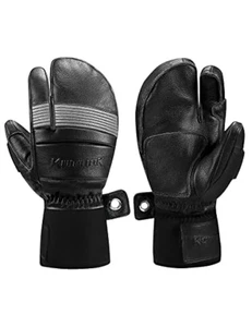 Ski Fäustlinge Drei Finger Thermo 3M Thinsulate Wasserdicht Snowboard Handschuhe W... - Bild 1 von 6