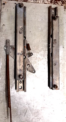 Jeep CJ CJ5 CJ7 CJ8 1976-1986 OEM Driver Side Seat Sliders Set FREE SHIPPING - Image 1 of 3