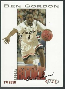 Tarjeta Ben Gordon 2004 SAGE 1 de 2650 # 12 - Imagen 1 de 4