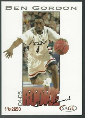 Tarjeta Ben Gordon 2004 SAGE 1 de 2650 # 12 Foto 1 de 4