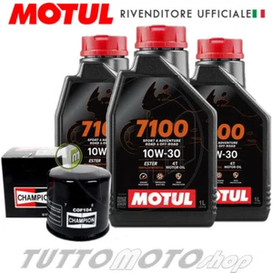 Tagliando HONDA CBR 600 RR 2012 2013 2014 2015 - Motul 7100 10W30 + Filtro - Foto 1 di 5