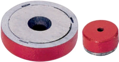 Calamita magnete bottone magnetico filettato disco dischetto tondo alnico V LTF