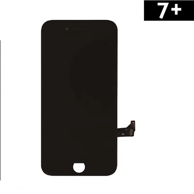 Screen Replacement for iPhone 7 Plus Black LCD Display A1661 A1784 A1785 Loctus - Image 1 of 4