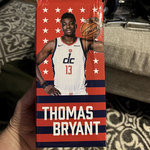 2022 Thomas Bryant Bobblehead 4/8 SGA Washington Wizards NBA Stadium Giveaway Cover