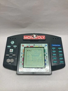 Vintage Hasbro 1997 Monopoly Handheld Electronic Game Tested Works W/ Batteries - Picture 1 of 11