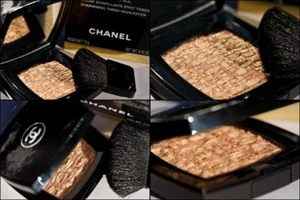 BEYOND RARE Ltd Edition CHANEL COUTURE SHIMMER TWEED HIGHLIGHTER PALETTE&Brush - Picture 1 of 8