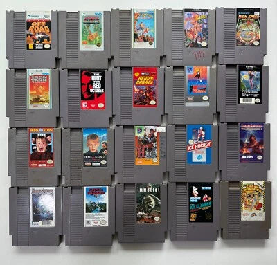 Nintendo NES Games Lot - Ikari Warriors 1, 2, 3, Ice Climber, Isolated Warrior - Image 1 of 4