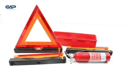 2021 RAM PROMASTER 3500 FIRE EXTINGUISHER W/ EMERGENCY TRIANGLES REFLECTOR OEM - Image 1 of 4