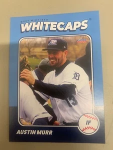 Austin Murr 2022 West Michigan White Caps Team Card - Picture 1 of 1