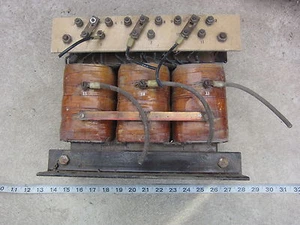 Gates Radio 1:10 (App) 3 Phase Transformer, Used - Picture 1 of 4