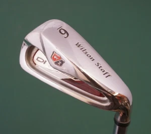 Wilson Staff DI9 6 Iron Uniflex Steel Shaft Wilson Staff Grip - Picture 1 of 4