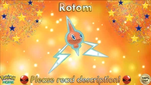 ✨Rotom EVENT 6IV✨Pokémon Sword/Shield BD/SP S/V HOME (💯Legal) - Picture 1 of 5