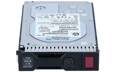 HP - 693687-B21 - HP 4TB 6G SATA 7.2k 3.5in MDL SC HDD - Bild 1 von 3