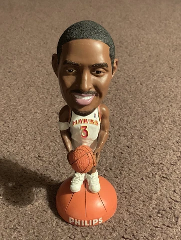 Shareef Abdur Rahim Bobblehead Atlanta Hawks Philips 2002 RARE Cover