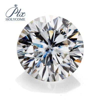 3mm~15mm White Loose Moissanite Stone D Color Round 16H16A VVS1 With Certificate - Image 1 of 4