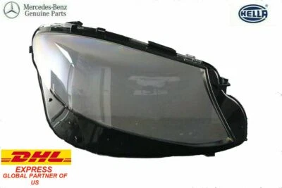 Cubierta de lente de faro derecha Mercedes W213 E200 E250 E300 E400 E63 AMG 2016-2019  Foto 1 de 4