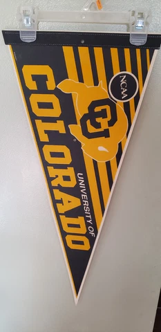 COLORADO BUFFALOES PAC 12 RETRO VINTAGE FELT PENNANT 2/11/23 Cover