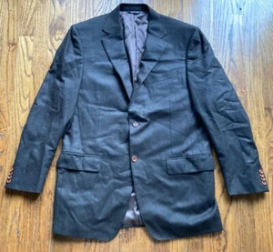 Blazer Trussini Loro Piana Uomo 42R Marrone Mezzanotte Lana Cashmere Made in Italy - Foto 1 di 17