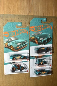 Hot Wheels PERLE UND CHROM MIXB 2024 SIERRA COSWORTH TOYOTA SUPRA NISSAN SILVIA - Bild 1 von 1