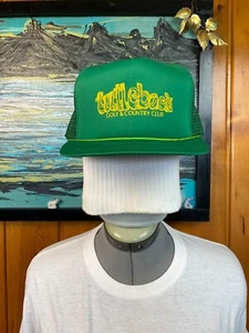 Turtleback Golf & Country Club Turtle Hat Mesh Truckers Baseball Snap Back Neon - Picture 1 of 14
