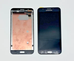 LCD Display Digitizer Touch Screen Samsung Galaxy J7V J727V Black - Picture 1 of 1