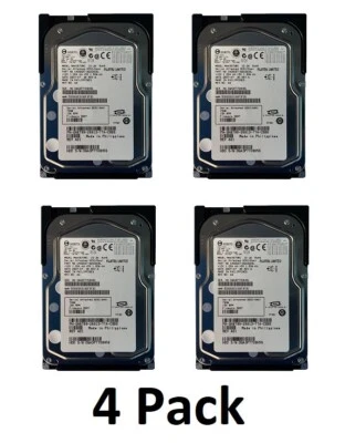 4 Pack - Dell H8799 73GB SAS 15K 3.5" Drive CA06697-B20300DL MAX3073RC - Image 1 of 2