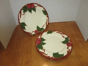 Set of 3 Franciscan Apple 9.5" Dinner/Luncheon Plate England Minty!! - Picture 1 of 5
