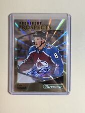 2019-20 Upper Deck Parkhurst Prominent Prospects Gold Cale Makar Rookie Auto RC