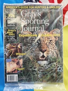 Gray's Sporting Journal Magazine Expeditions And Guides 2001 SEALED FREE SHIP - Imagen 1 de 2
