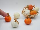 Miniature Pumpkin Clay Vegetable Clay Dollhouse Handmade Decor 1/12 scale