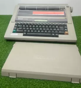 Vintage Grey Sharp Electronic Typewriter PA-3030 III Complete Portable - Picture 1 of 13