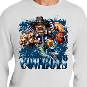 Cowboys Sweatshirt, Dallas Football , American Football Sweatshirt, Football - Picture 1 of 6